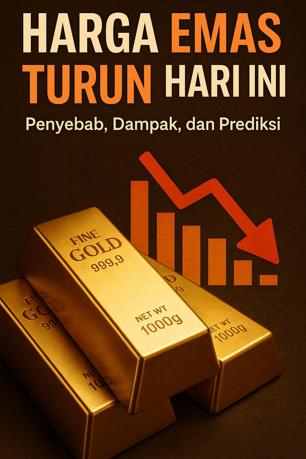 Harga Emas Turun Hari Ini: Penyebab, Dampak, dan Prediksi Pergerakan ke Depan